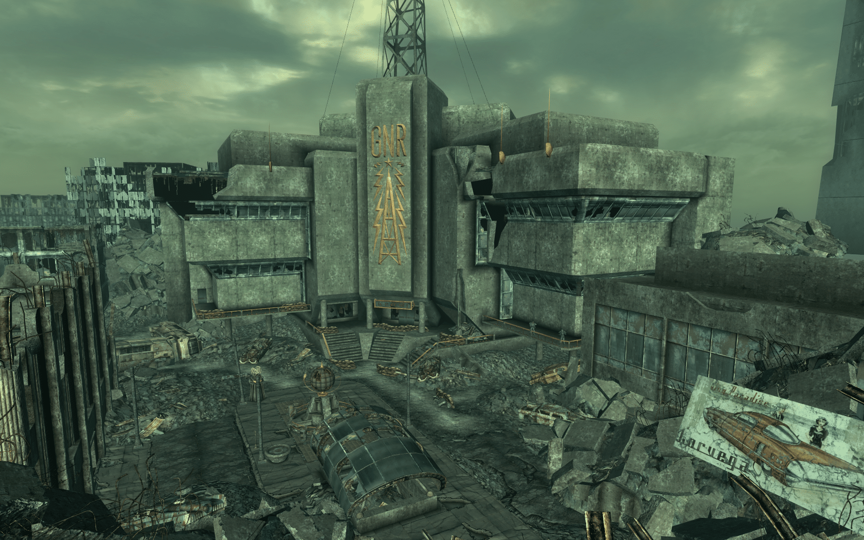 Прохождение Fallout 3: Квест "Радио Новости Галактики"